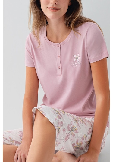Arnetta Kadın Pembe Kapri Takım Ar3623-s-v1 Pembe