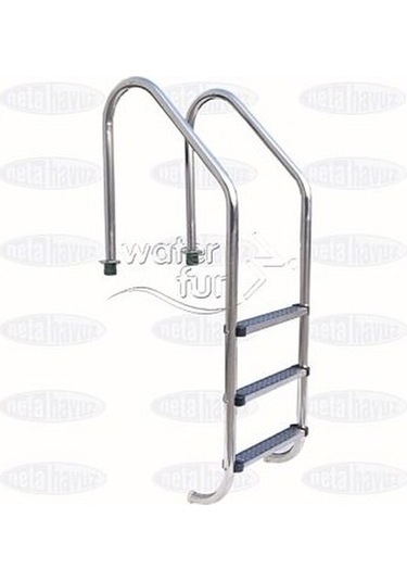 Waterfun Havuzavm-merdiven Standart Seri 3 Basamaklı 304 Paslanmaz Çelik