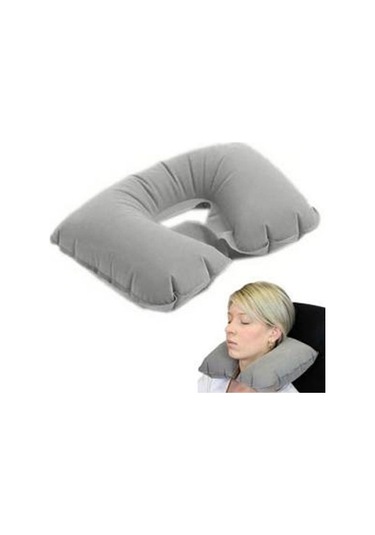 Şişme Seyahat Yastığı Çok Renkli