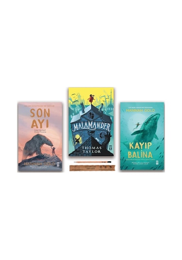 Genç Timaş Son Ayı - Kayıp Balina - Malamander Set 3 Kitap