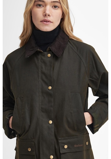 Barbour Acorn Yağlı Ceket Ol51 Olive Yeşil