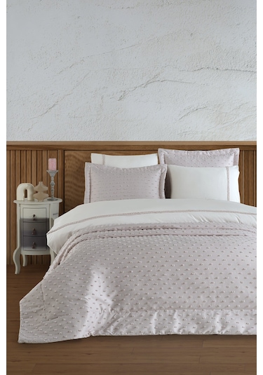 Elart Nora Çeyiz Paketi 7 Parça Vizon Vizon