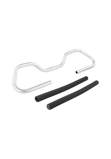 İle 25.4x600mm Kelebek Gidon Mtb Dağ Bisikleti Kum Gümüş Için Esnek A