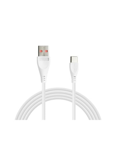 Ktools Eco 2A 1 Metre Beyaz Type C Data Kablo