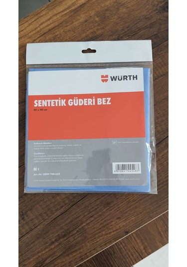 40x40 170 Gr Sentetik Güderi Bez 3 Adet
