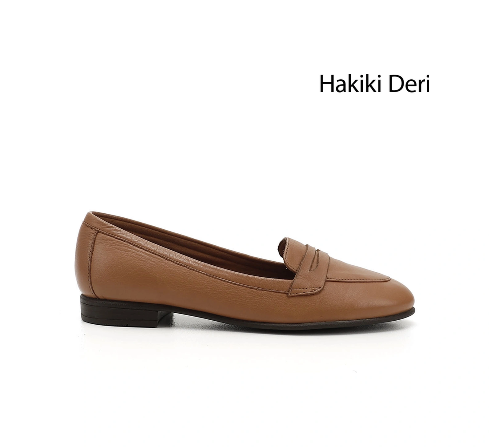 Gönderi R Kadın Açık Taba Hakiki Deri Babet Gdza13424161 Açık Taba