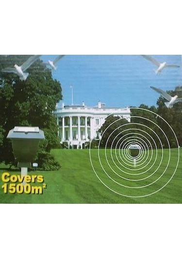 GX-04 Solar Enerjili ve Elektrikli Ultrasonik Kuş Kovucu