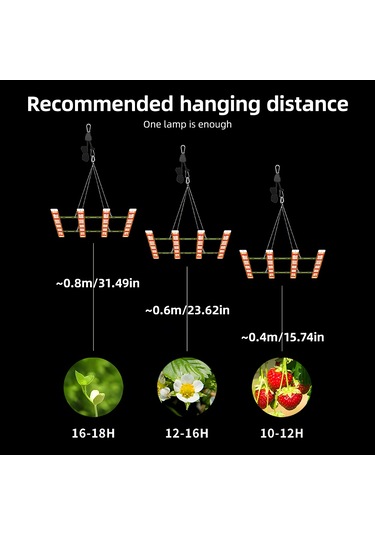 Ximistore9 40w Tam Spektrum Bitki Büyüme Lambası, 156 Led, 122 Aydınlatma Açısı, 3262lm, Ac100-277v, Dış Mekan Seracılık Fito Lambası Avrupa Şarjı Beyaz