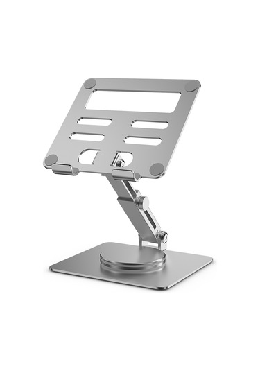 Telefonlar, Tabletler Mt136 Alüminyum Alaşımlı Stand Ayarlanabilir Masaüstü Tutucu Gümüş
