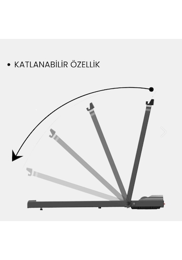Rebuwo Bluetoothlu Uzaktan Kumandalı 12 Km/hız Katlanabilir Koşu