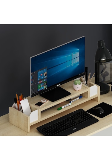 Çınar Monitör Yükseltici Safir-beyaz Beyaz - Safir