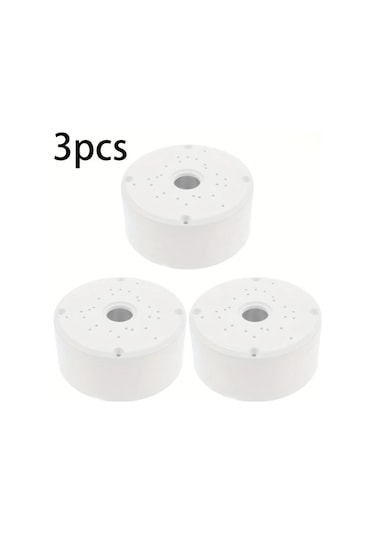 Willowhaven 3 Adet Beyaz Evrensel Güvenlik Kamerası Montaj Kutusu İç Ve Dış Mekan