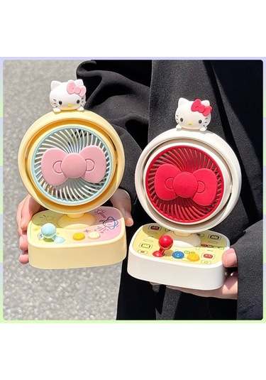 Hellokitty Masaüstü Şarj Fanı - Sarı