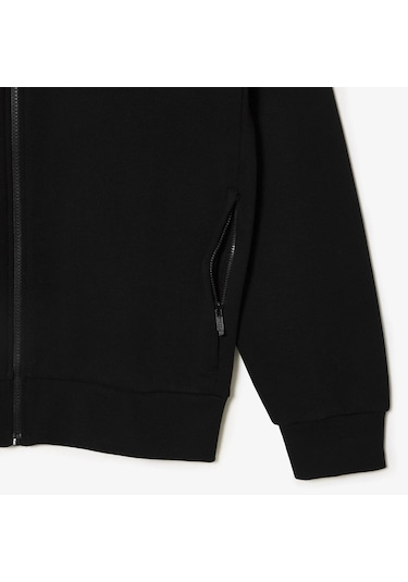 Lacoste Erkek Sweatshırt Sh9622-00-031 Siyah