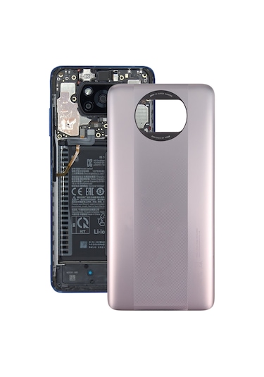 Xiaomi Poco X3 Pro Uyumlu Arka Pil Batarya Kapağı M2102j20sg M2102j20sı - Gold