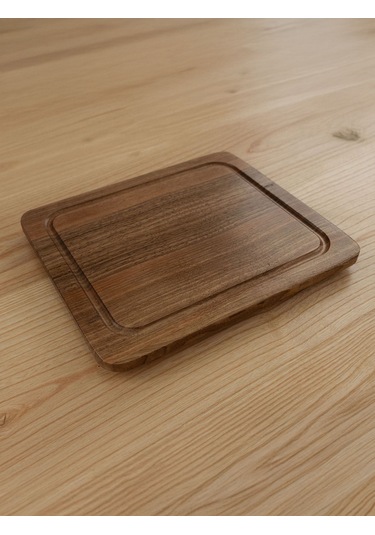Ahşap Kare Kesme & Sunum Tahtası