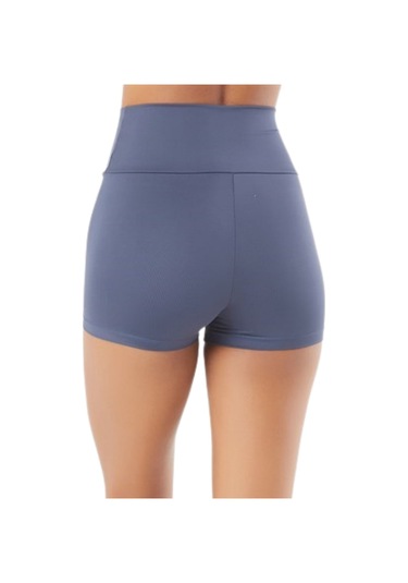 Josejuan Kadın Mini Spor Şort Tayt Yüksek Bel Sıkılaştırıcı 7400-lacivert Lacivert