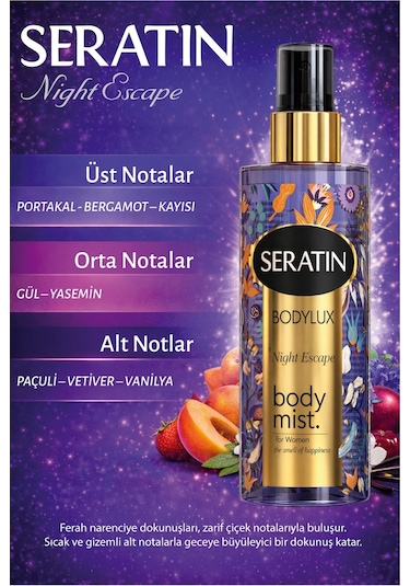 Night Escape Body Mist 200 ML