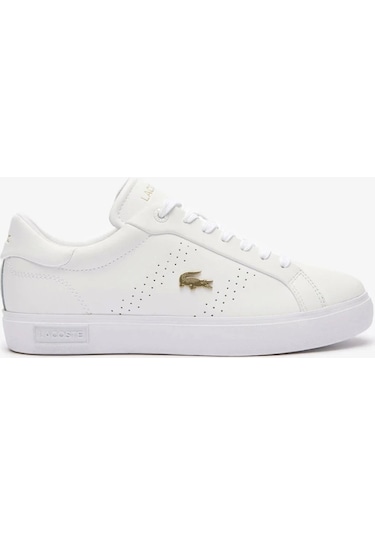Lacoste Powercourt Kadın Beyaz Sneaker Beyaz