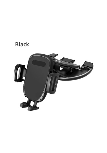 Untoom Untoom Evrensel Cd Yuvası Araç Telefon Tutucu 360 Döner İphone Samsung Redmi İçin Araba Standıblack Black