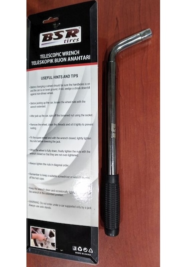 Teleskopik Bijon Anahtarı Bsr Marka 17- 19 Mm Lokmalı