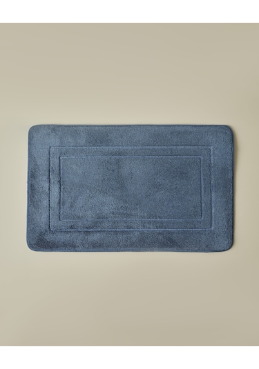 English Home Soft Step Kaydırmaz Taban Banyo Paspası 50x80 Cm Mavi Mavi