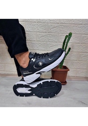 Lumberjack Pol Pu Siyah Memoryfoem Rahat Taban Spor Ayakkabı Siyah