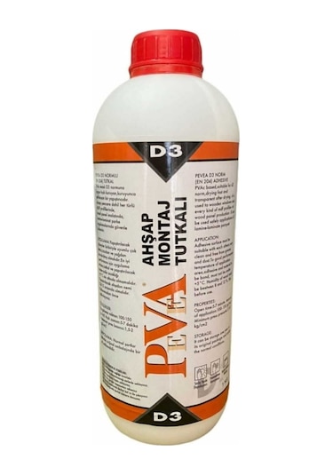 Ahşap Tutkalı Pva Polimer 1 Kg - Pevea - Hobi Ahşap Montaj Şeffaf