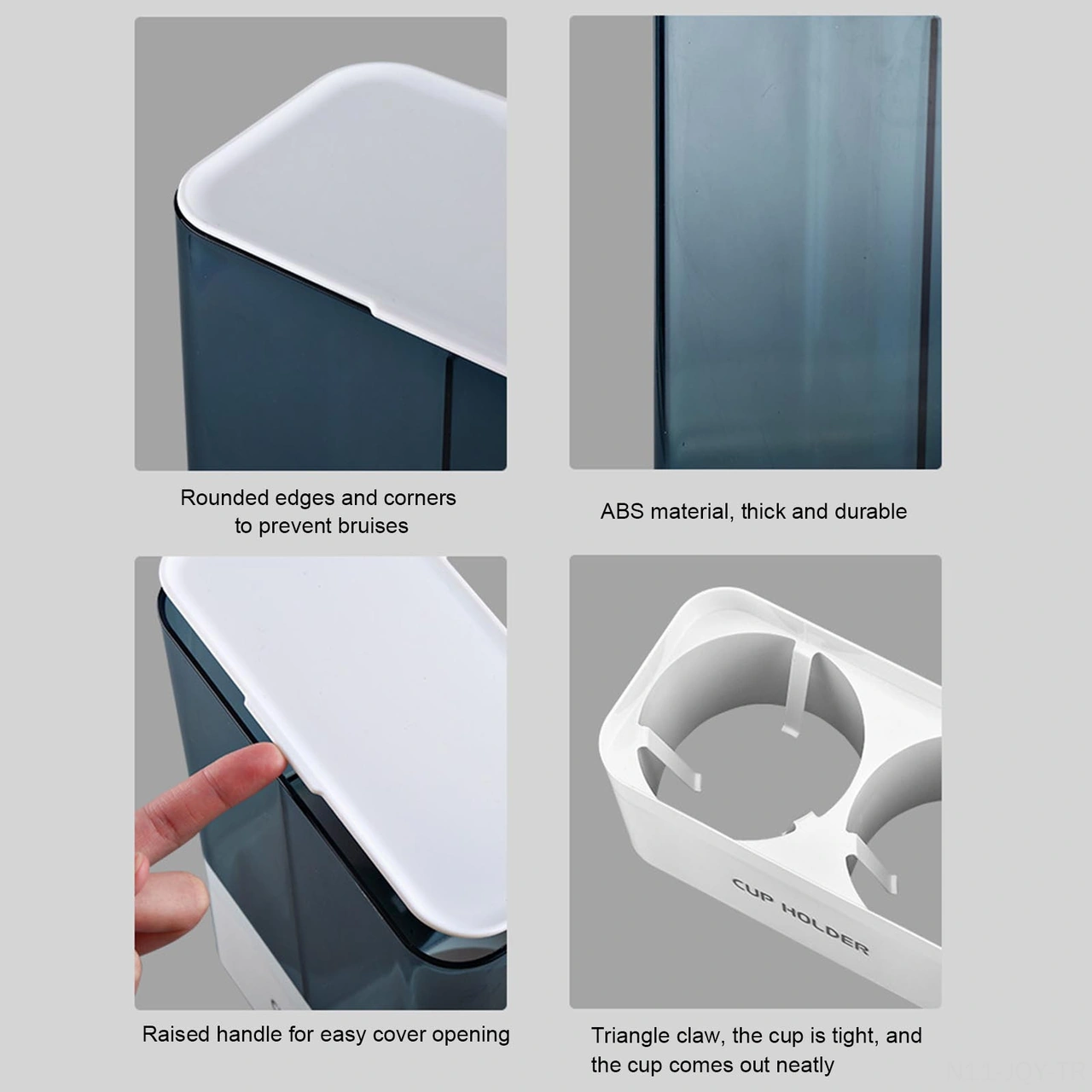 Youmex Duvar Tipi Otomatik Bardak Alma Aleti - Tek Kullandım Bardak Rafı, Ev Kullanımı İçin Pratik Ve Dayanıklı Beyaz Tasarım Diğer