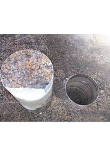 Mermer Granit Fayans Beton Taş Delme Ucu Sarı Panç Elmas 30mm