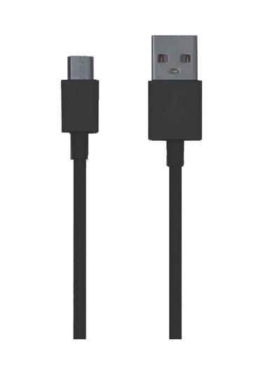 Data Ve Şarj Kablosu Micro Usb 80cm Siyah