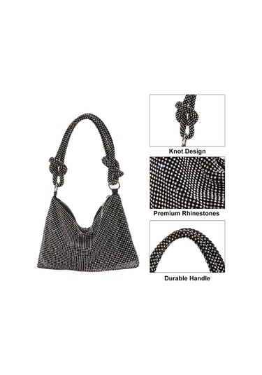 Suofeng Yeşil El Yastığı Balo, El Yapımı Taşlı Tabanlı, Akşam Yemeği Ve Davetler İçin Parlak Tasarım