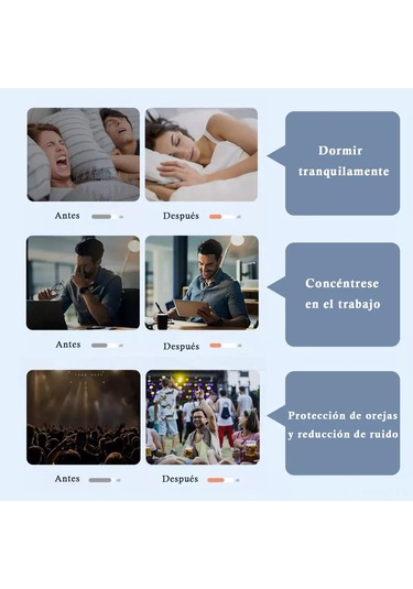 Wezone Yeniden Kullanılabilir Yumuşak Silikon Kulaklık, 25-28 Db Gürültü Azaltıcı, 4 Farklı Boyut Xs-s-m-l , 2 Adet Taşıma Kutusu İle 2 Çift Paket