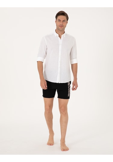 Pierre Cardin Erkek Siyah Deniz Şortu 50307959-vr046