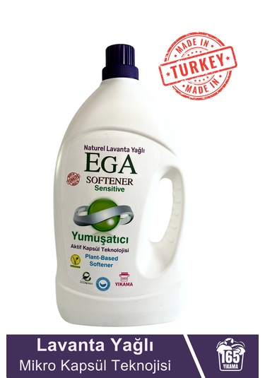 Ega Kimya Aktif Kapsül Teknolojili Lavanta Çamaşır Yumuşatıcısı 4100 ML