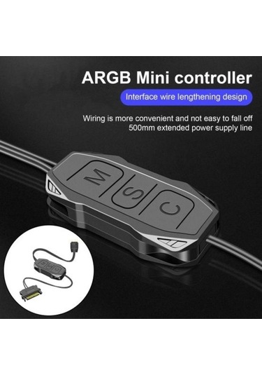 Flybuy Uzatılabilir Sata Rgb Güç Kablosu Denetleyici Ar-1 3 - Lw