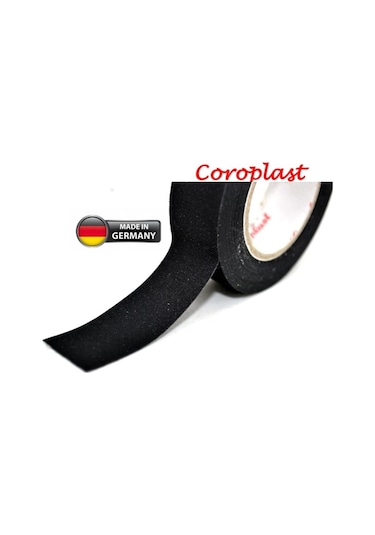 10 Adet Coroplast Tüylü Bez Bant 19mm X 15 Metre Ref:8551