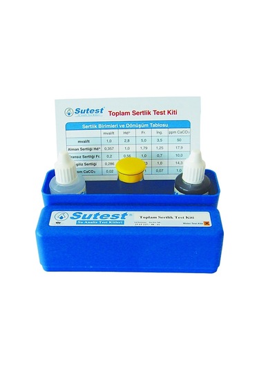 Sutest Toplam Sertlik Test Kiti