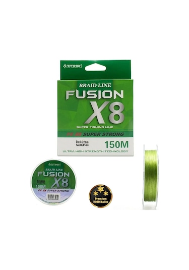 Remixon Fusion 150m X8 Green Ip Misina 0.18