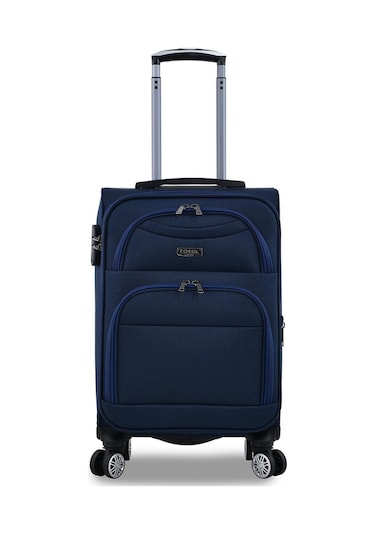 Fossil Ultra Light Kumaş Unisex Kabin Boy Valiz Lacivert Fsl010 Lacivert
