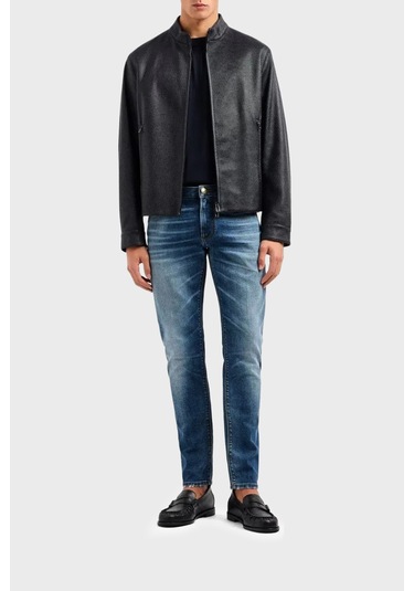 Emporio Armani Erkek Kot Pantolon Em000121 Af13272 Mb002 Lacivert Lacivert