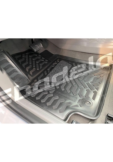 Yenı Elantra 2021 5D Havuzlu Paspas Kokusuz Kaucuk Siyah