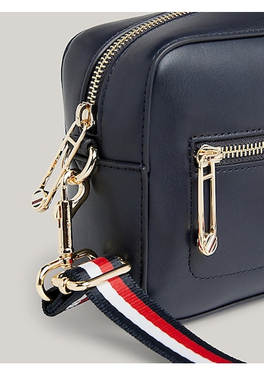 Tommy Hilfiger Kadın Çapraz Çanta Aw0aw15864dw6 Mavi