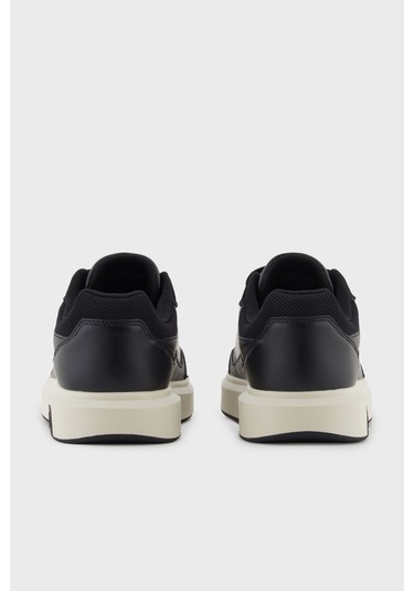 Armani Exchange Erkek Ayakkabı Xm001720 Af17529 Mc024 Siyah-beyaz Siyah-beyaz