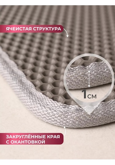 Oko Bar İçin Bulaşık Kurutma Paspası 198227521 Gri