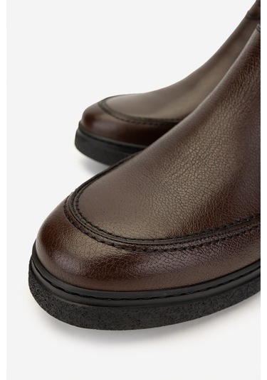 Valmenti Erkek Hakiki Deri Kahverengi Casual Bot 01 2076 Erk Bot Sk24-25 Kahve Kahverengi