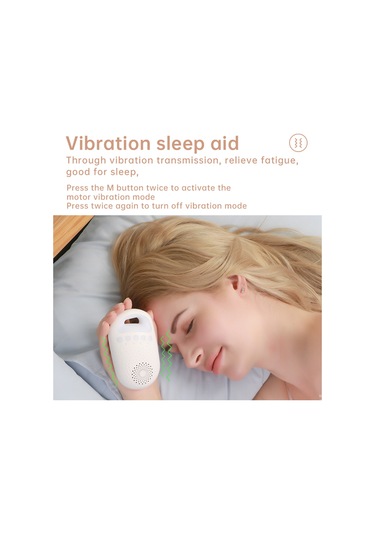 Reedark Beyaz M4 Bebek Uyku Sesi Cihazı - 26 Ses, 4 Zamanlayıcı, Led Gece Lambası, Dahili Pil Ve Askı Tel Beyaz