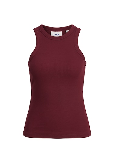 Jack & Jones Kadın Halter Yaka Bluz - Forest - 12224661 Cabernet