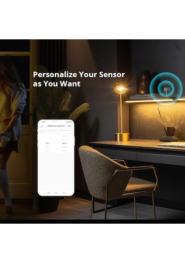 Sonoff Snzb 06p Zigbee İnsan Sensörü 5.8ghz Anahtar Hırsızlığa Karşı Güvenlik Dedektörü
