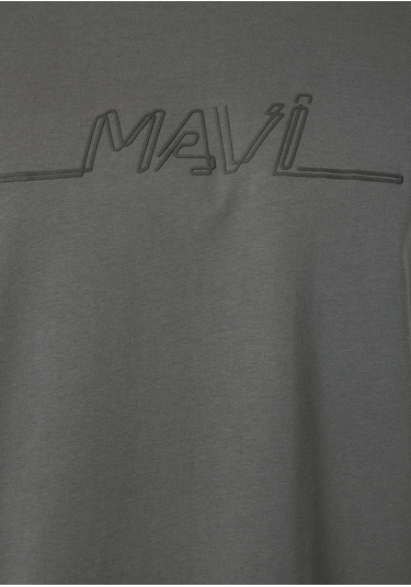 Mavi - Mavi Baskılı Antrasit Tişört 0613128-70088 Antrasit